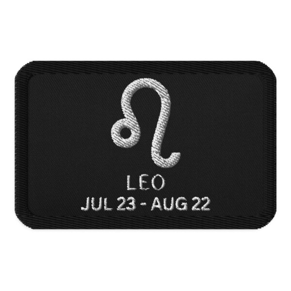 Leo Zodiac Embroidered patches