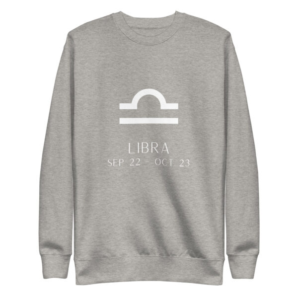 Libra Zodiac Unisex Premium Sweatshirt