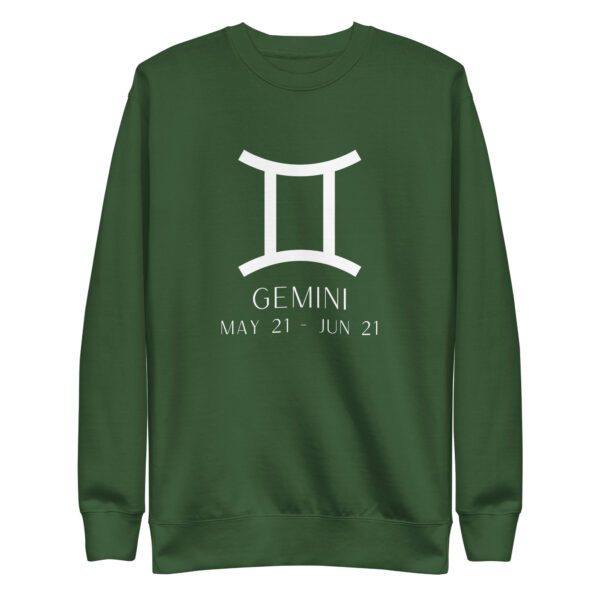 Gemini Zodiac Unisex Premium Sweatshirt