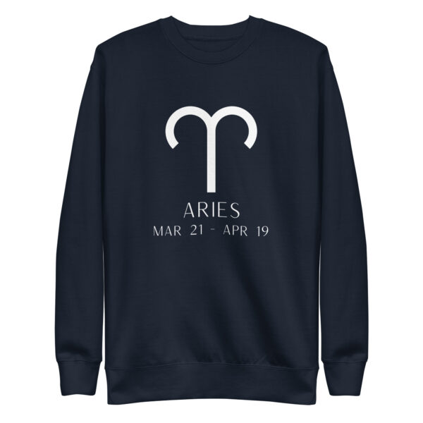 Aries Zodiac Unisex Premium Sweatshirt
