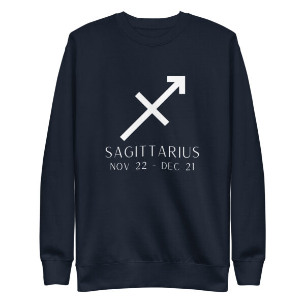 Sagittarius Zodiac Unisex Premium Sweatshirt