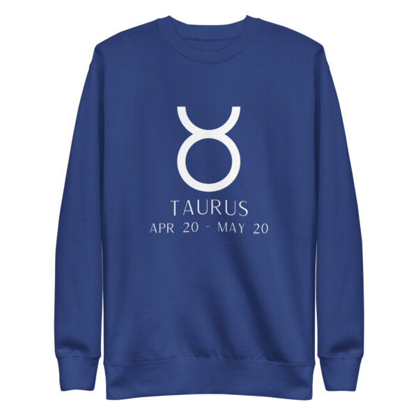 Taurus Zodiac Unisex Premium Sweatshirt
