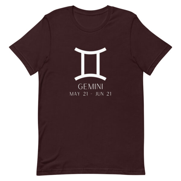Gemini Zodiac Unisex t-shirt