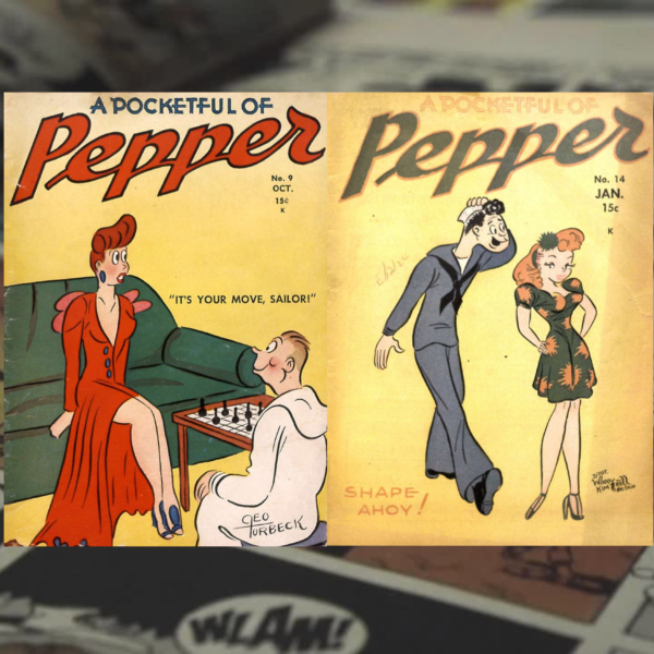 A Pocketful of Pepper Collection | Hardie-Kelly | Vintage Humor Comic Book | Winter 1942 – April 1946 | English | Digital | PDF