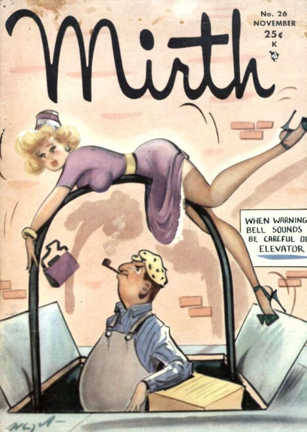 Mirth #26: Vintage Adult Humor Comic | November 1951