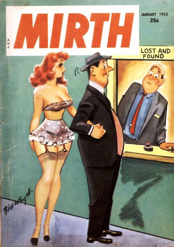 Mirth #35: Vintage Adult Humor Comic | January 1955