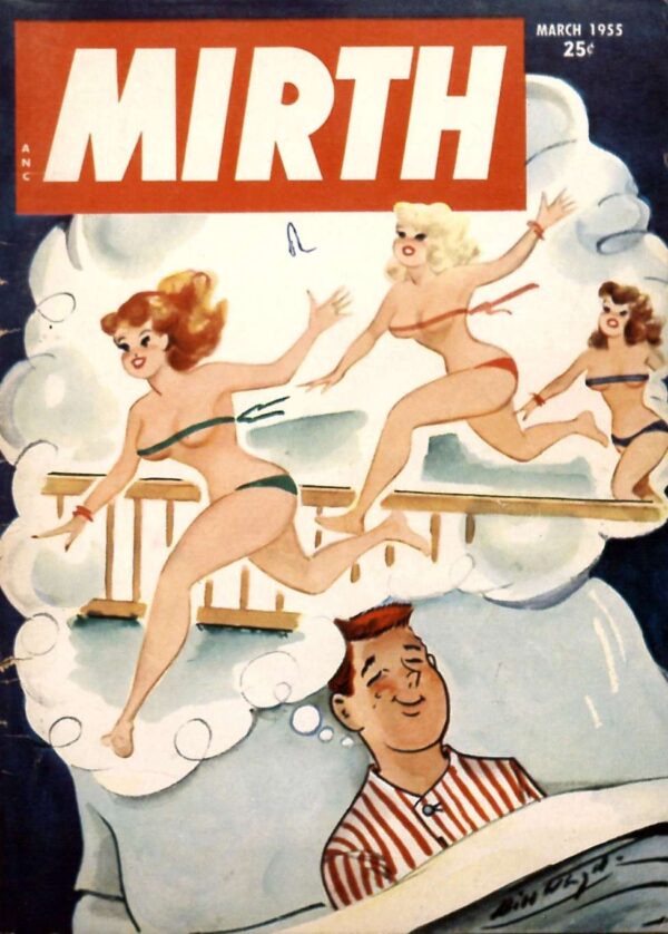 Mirth #36: Vintage Adult Humor Comic | March 1955