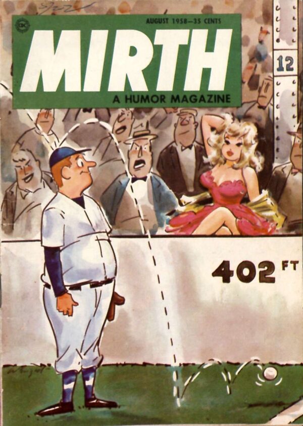 Mirth #59: Vintage Adult Humor Comic | August 1958