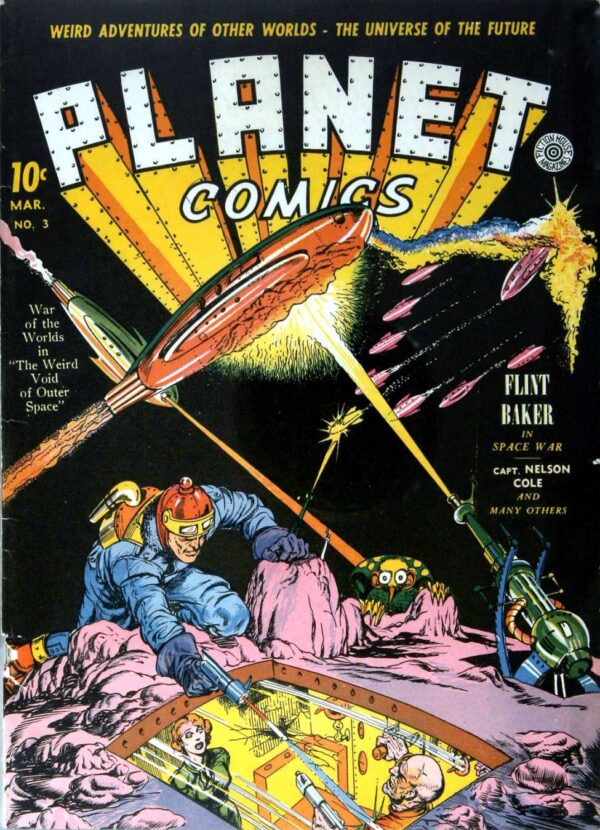 Planet Comics No3: Vintage | Golden Age Sci-Fi | March 1940