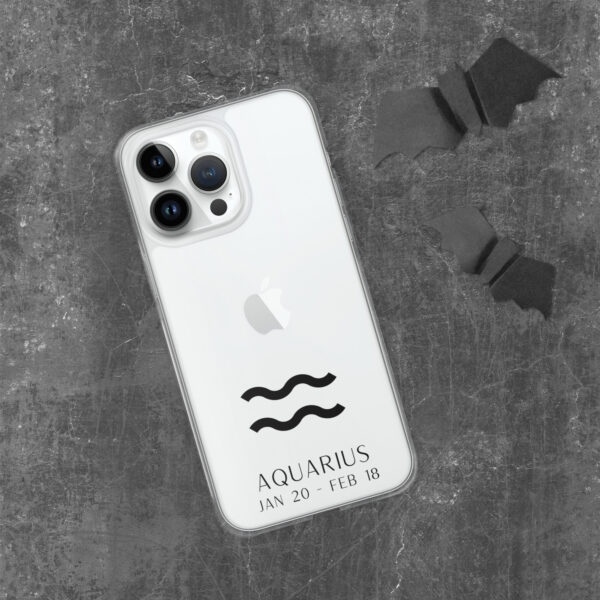 Aquarius Zodiac Clear Case for iPhone®