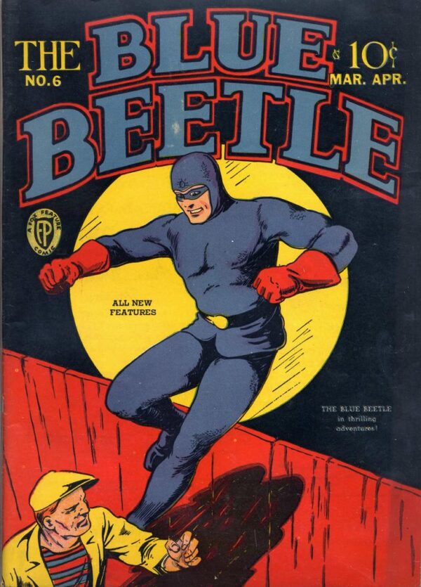 Blue Beetle No6: Vintage Superhero Comic | March 1941