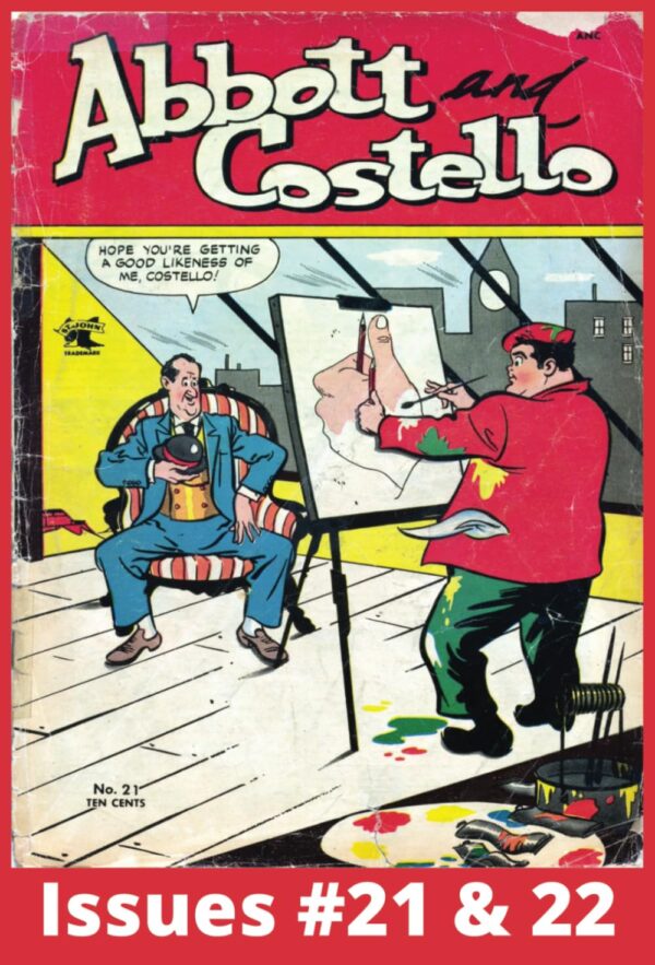 Abbott and Costello No21 & No22: Golden Age Humor Comic | October – November 1953