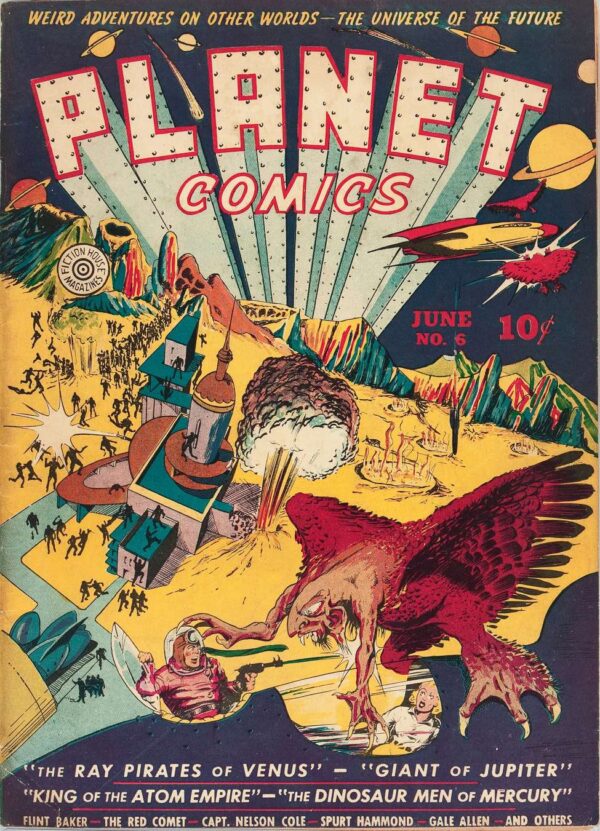 Planet Comics No6: Vintage | Golden Age Sci-Fi | June 1940