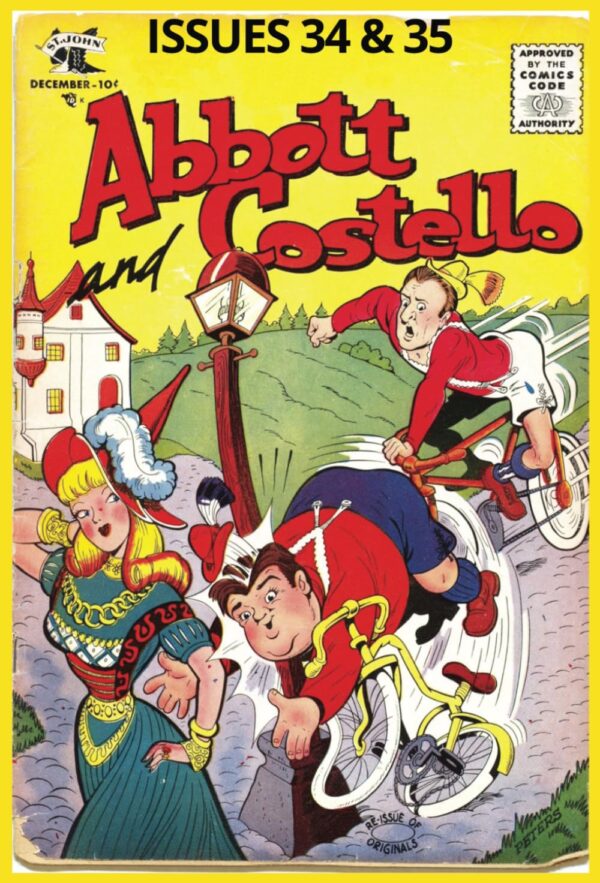 Abbott and Costello No34 & No35: Humor | St. John Publishing | December 1955 – January 1956