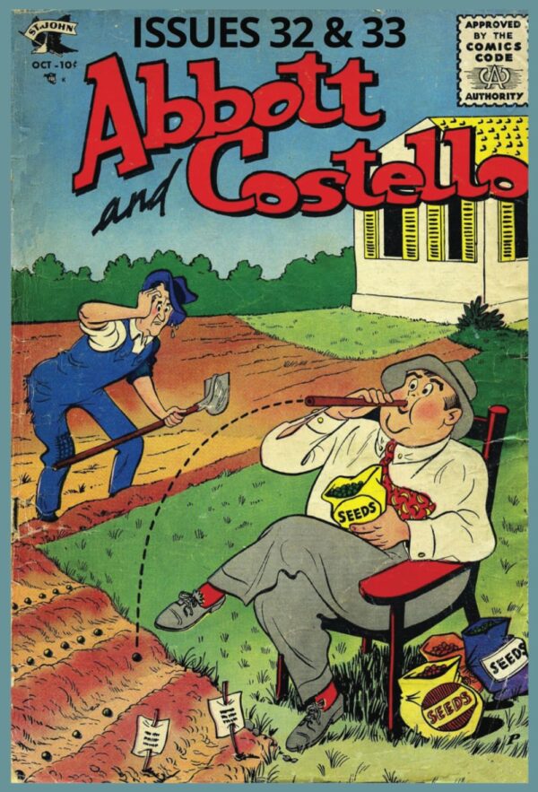 Abbott and Costello No32 & No33: Humor | St. John Publishing | October 1955 – November 1955