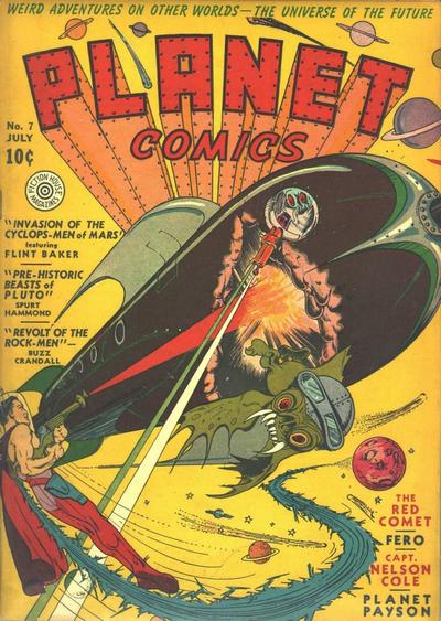 Planet Comics No7: Sci-Fi | Fiction House | July 1940