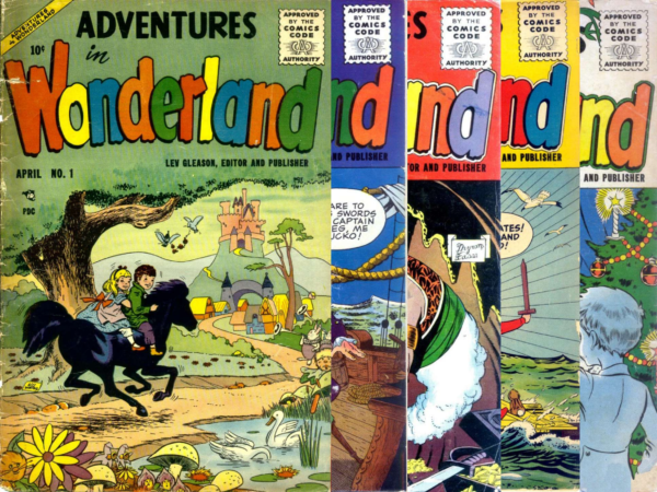 Adventures in Wonderland Collection | Lev Gleason | 1955 – 1956 | Fantasy | English | Digital | PDF