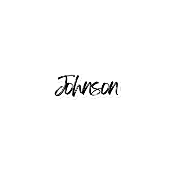 Magnet – Feeling Passionate – Johnson Surname