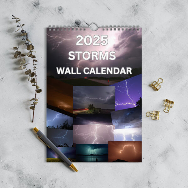 Storms Wall calendar (2025)