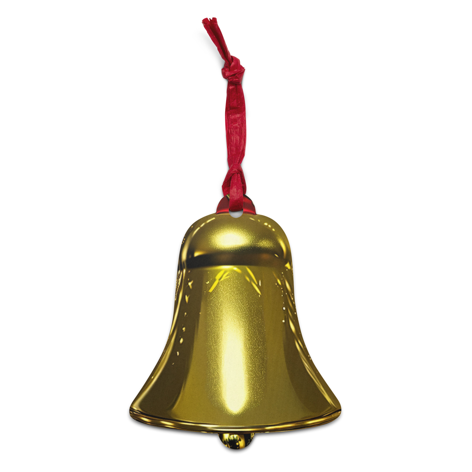 Wooden ornaments – Gold Bell