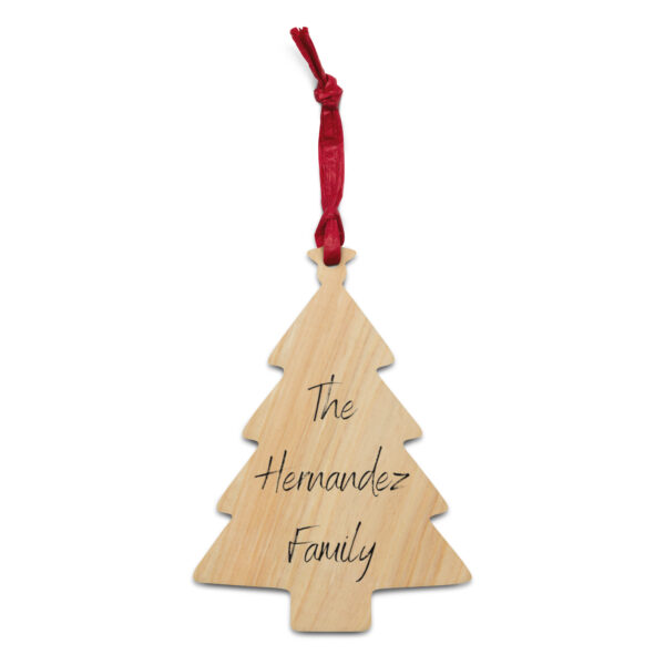 Wooden ornaments – Hernandez Family