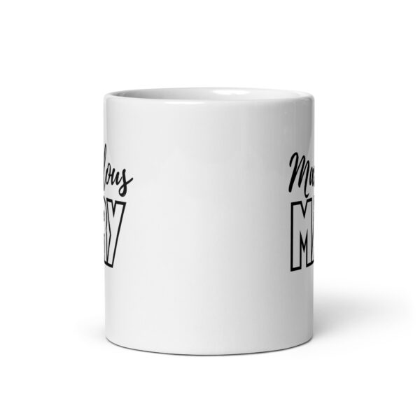 Marvelous Mary - White glossy mug - Image 3