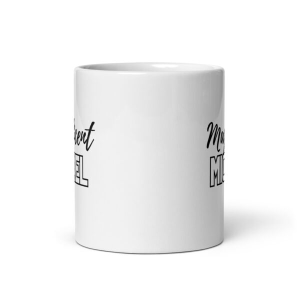 Magnificent Michael - White glossy mug - Image 3