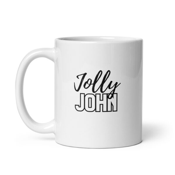 Jolly John - White glossy mug - Image 2