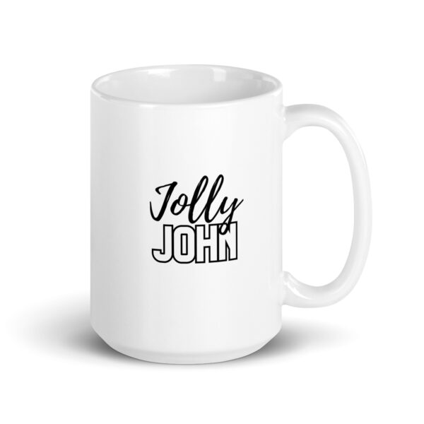 Jolly John - White glossy mug - Image 4