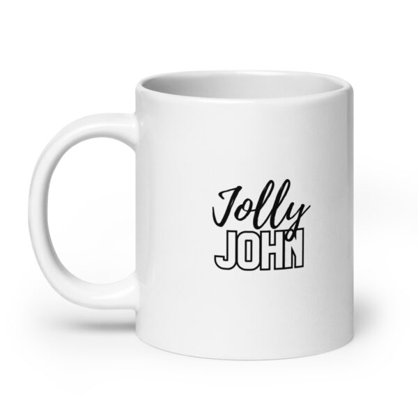 Jolly John - White glossy mug - Image 8