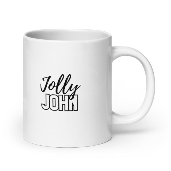 Jolly John - White glossy mug - Image 7