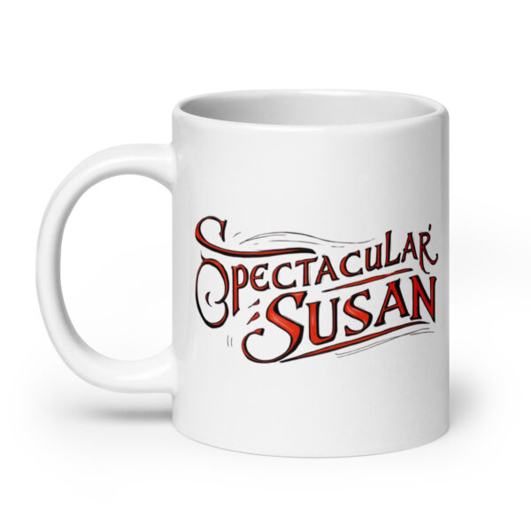 Spectacular Susan - White glossy mug - Image 8