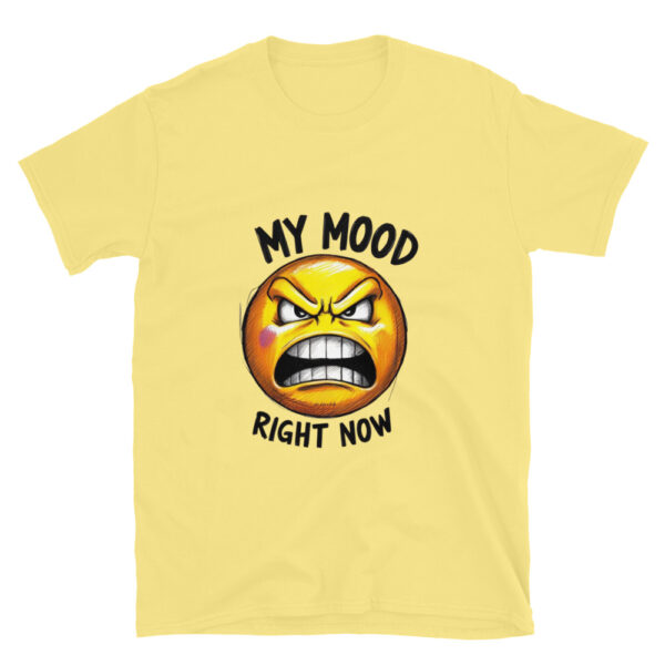 My Mood RN - Angry Emoji - Short-Sleeve Unisex T-Shirt - Image 14