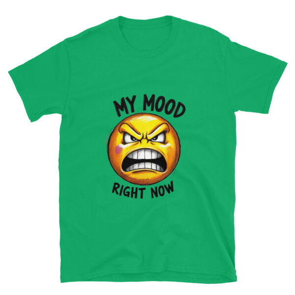 My Mood RN - Angry Emoji - Short-Sleeve Unisex T-Shirt - Image 8
