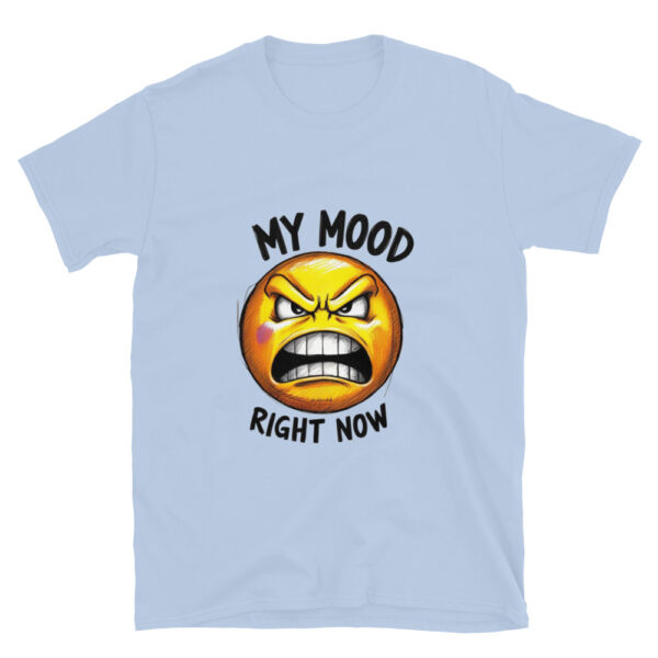 My Mood RN - Angry Emoji - Short-Sleeve Unisex T-Shirt - Image 12