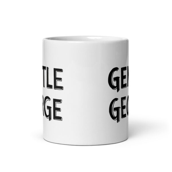Gentle George - White glossy mug - Image 3