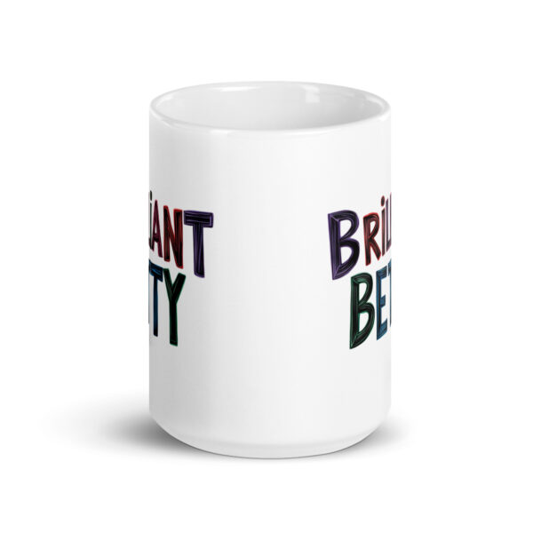 Brilliant Betty - White glossy mug - Image 6