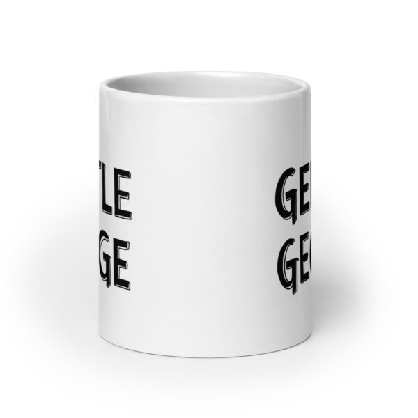 Gentle George - White glossy mug - Image 9