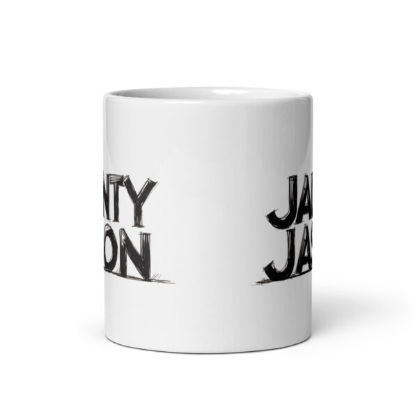 Jaunty Jason - White glossy mug - Image 3