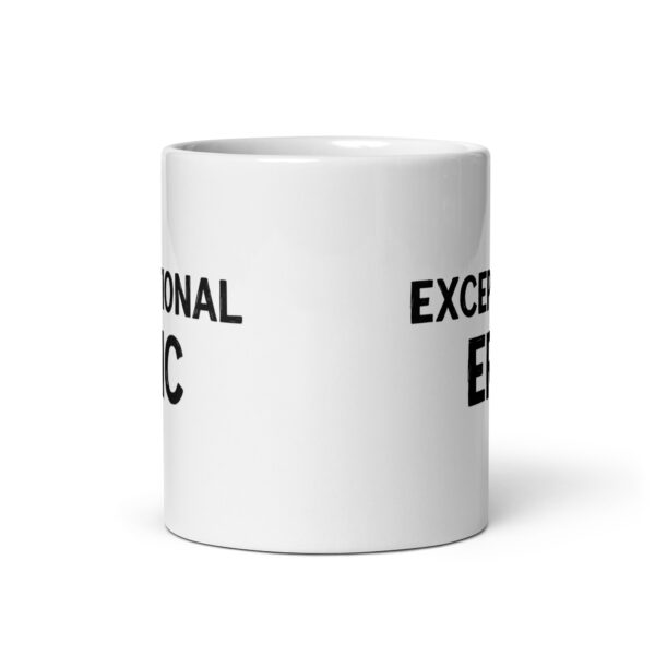 Exceptional Eric - White glossy mug - Image 3