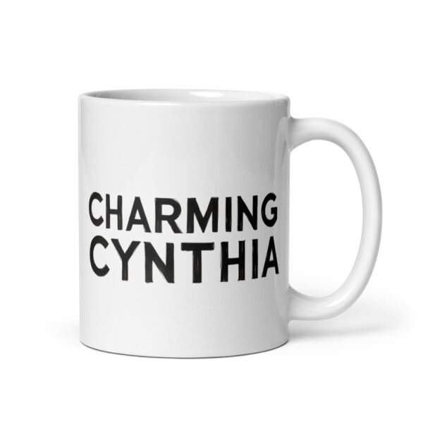 Charming Cynthia – White glossy mug Charming Cynthia – White glossy mug