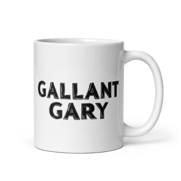 Gallant Gary - White glossy mug