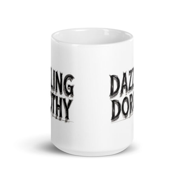 Dazzling Dorothy - White glossy mug - Image 6