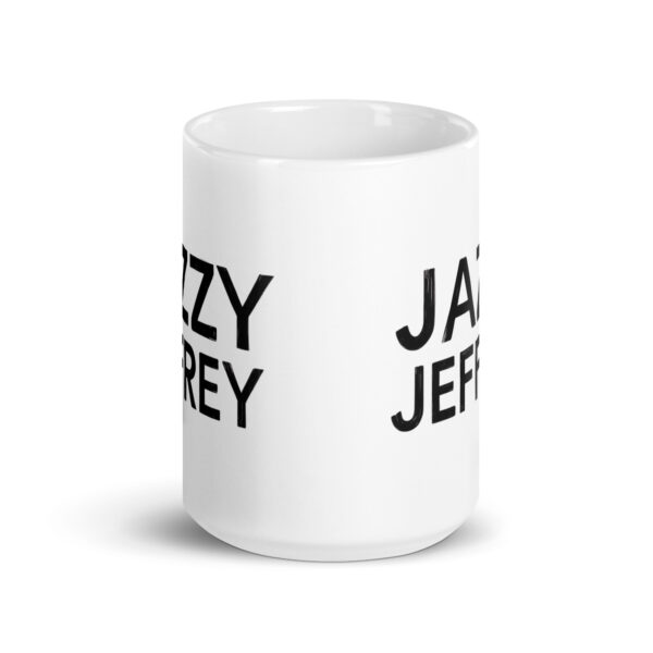 Jazzy Jeffrey - White glossy mug - Image 6