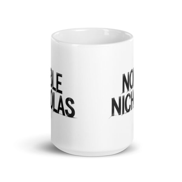 Noble Nicholas - White glossy mug - Image 6