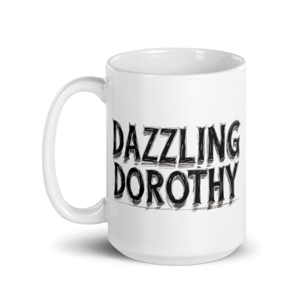 Dazzling Dorothy - White glossy mug - Image 5