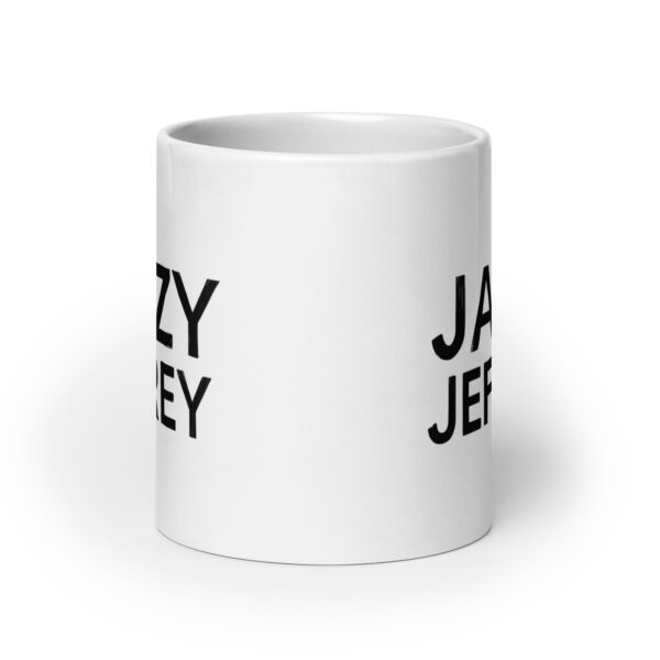 Jazzy Jeffrey - White glossy mug - Image 9