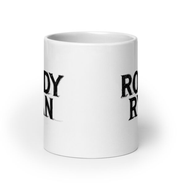 Rowdy Ryan - White glossy mug - Image 9