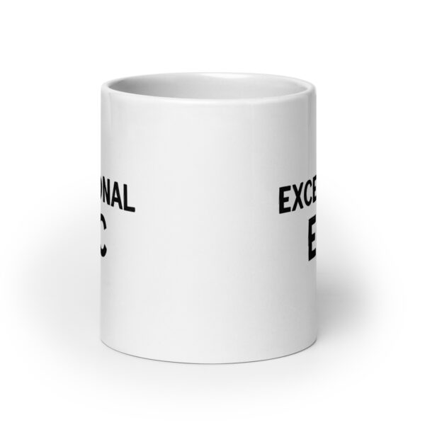 Exceptional Eric - White glossy mug - Image 9