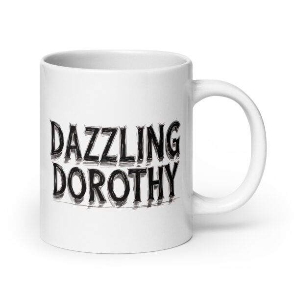 Dazzling Dorothy - White glossy mug - Image 7